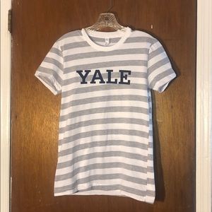 YALE striped tee